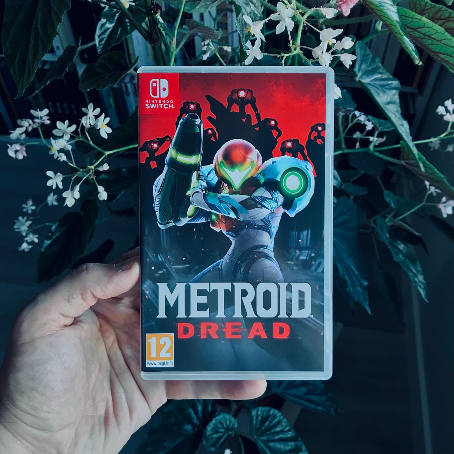 Portada de Metroid Dread, para Nintendo Switch