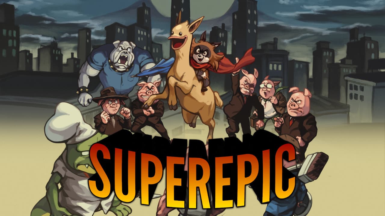 Portada del videojuego Super Epic