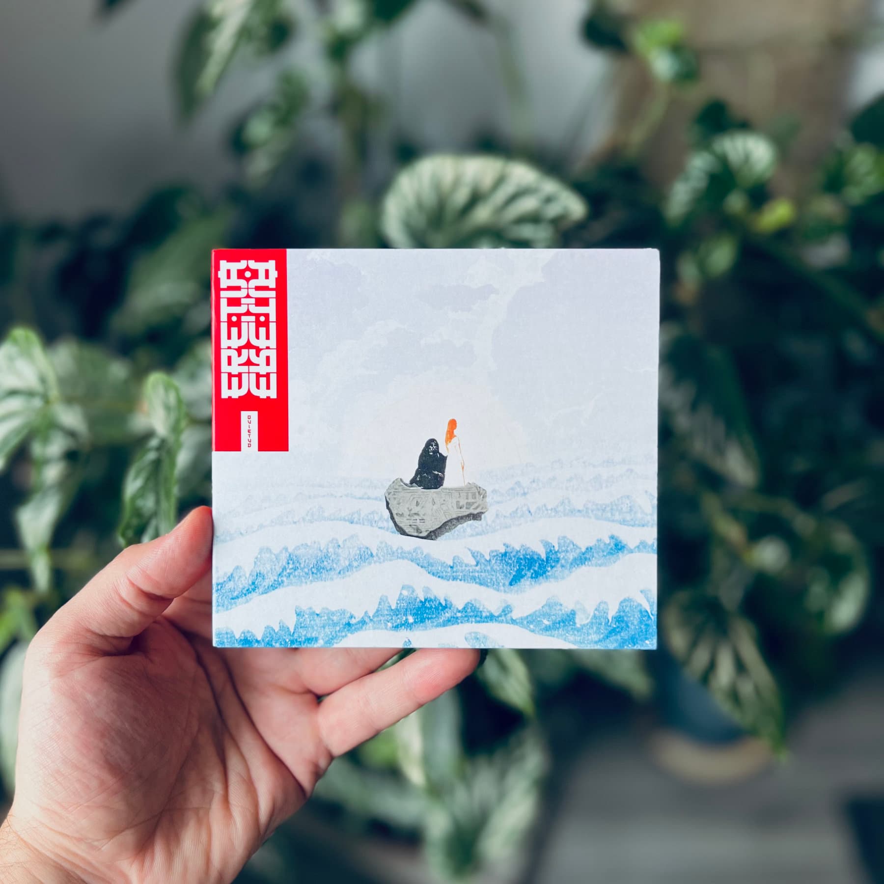 Diseño del disco de Eretia, en CD