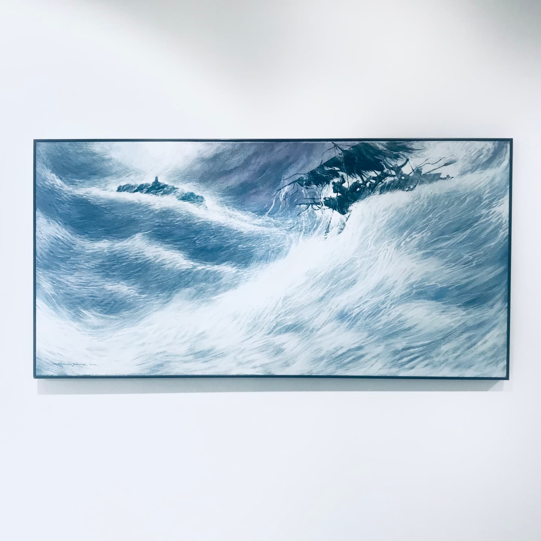 Un cuadro del artista José Ramón Sánchez