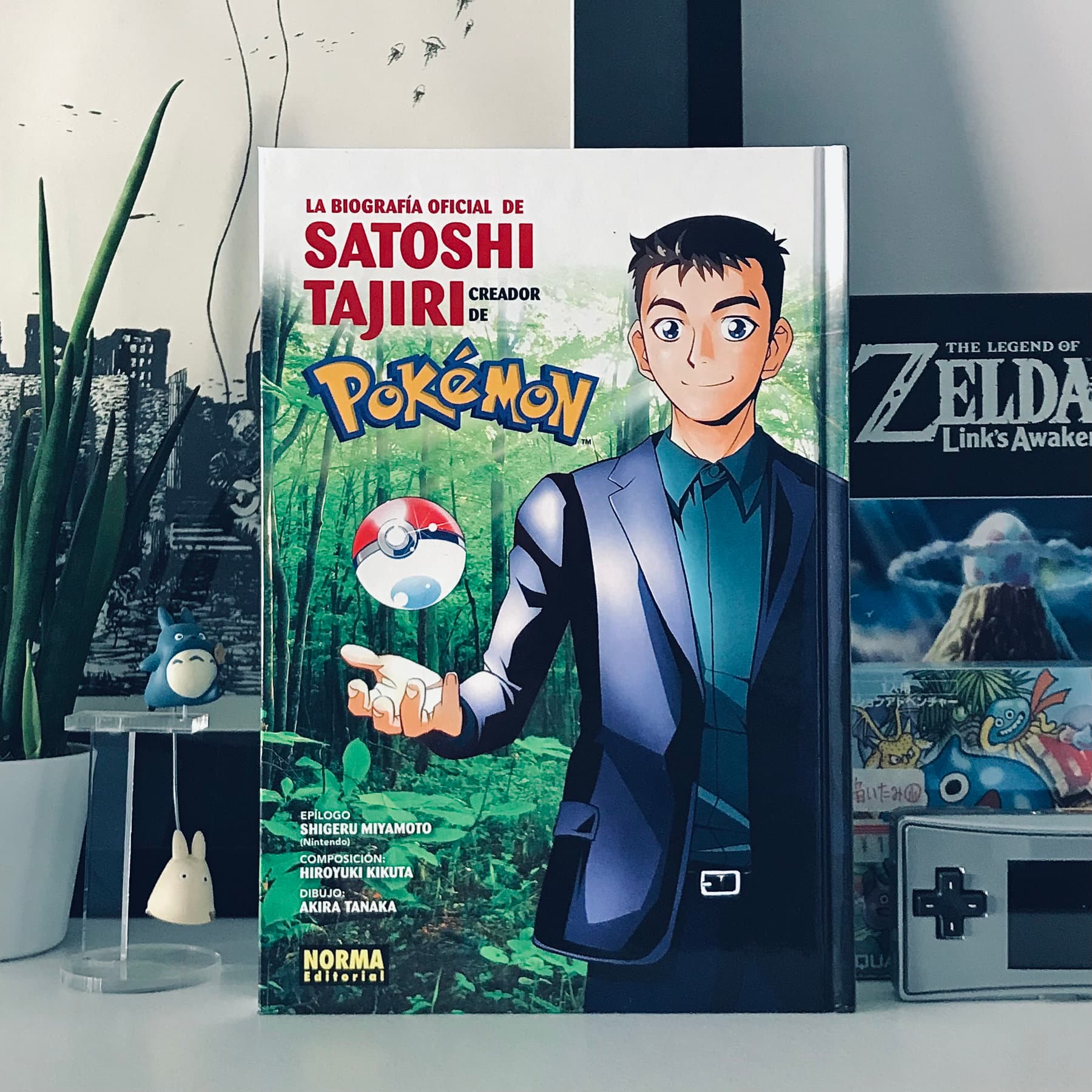 Portada del libro: La biografía de Satoshi Tajiri