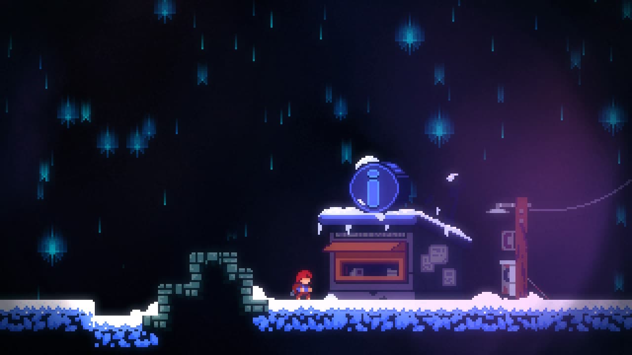 Captura de pantalla del videojuego Celeste