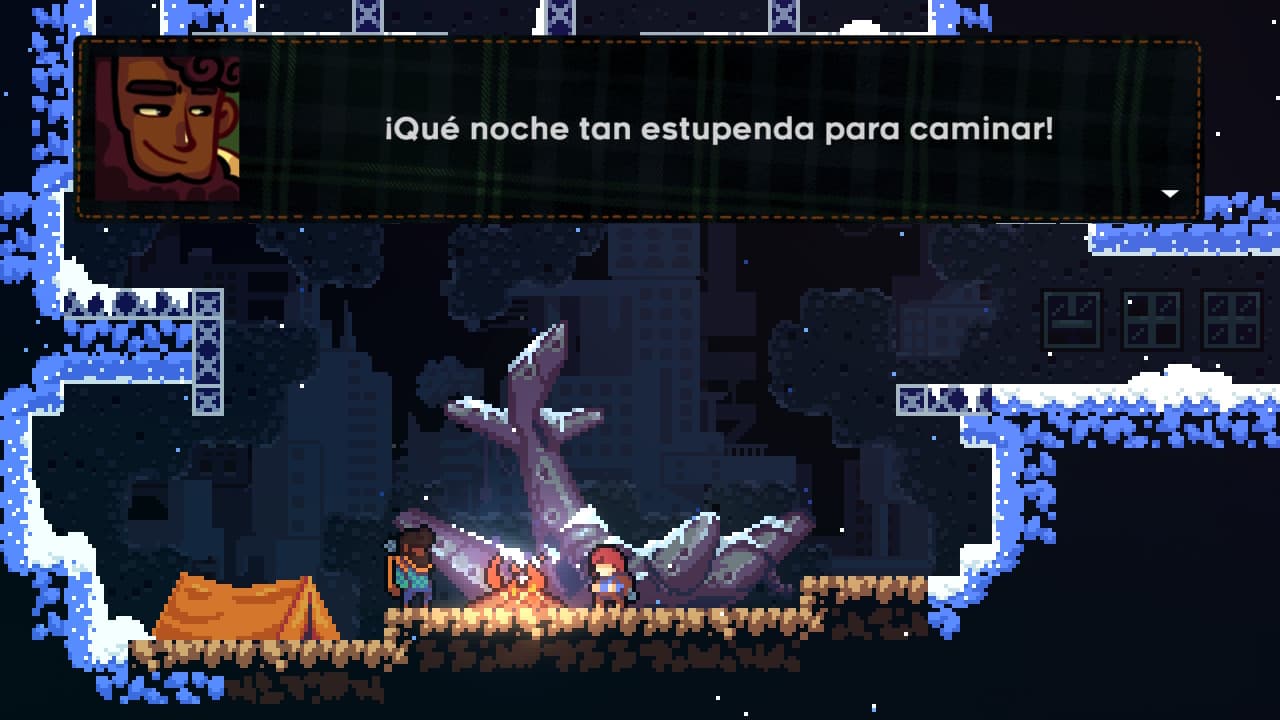 Captura de pantalla del videojuego Celeste