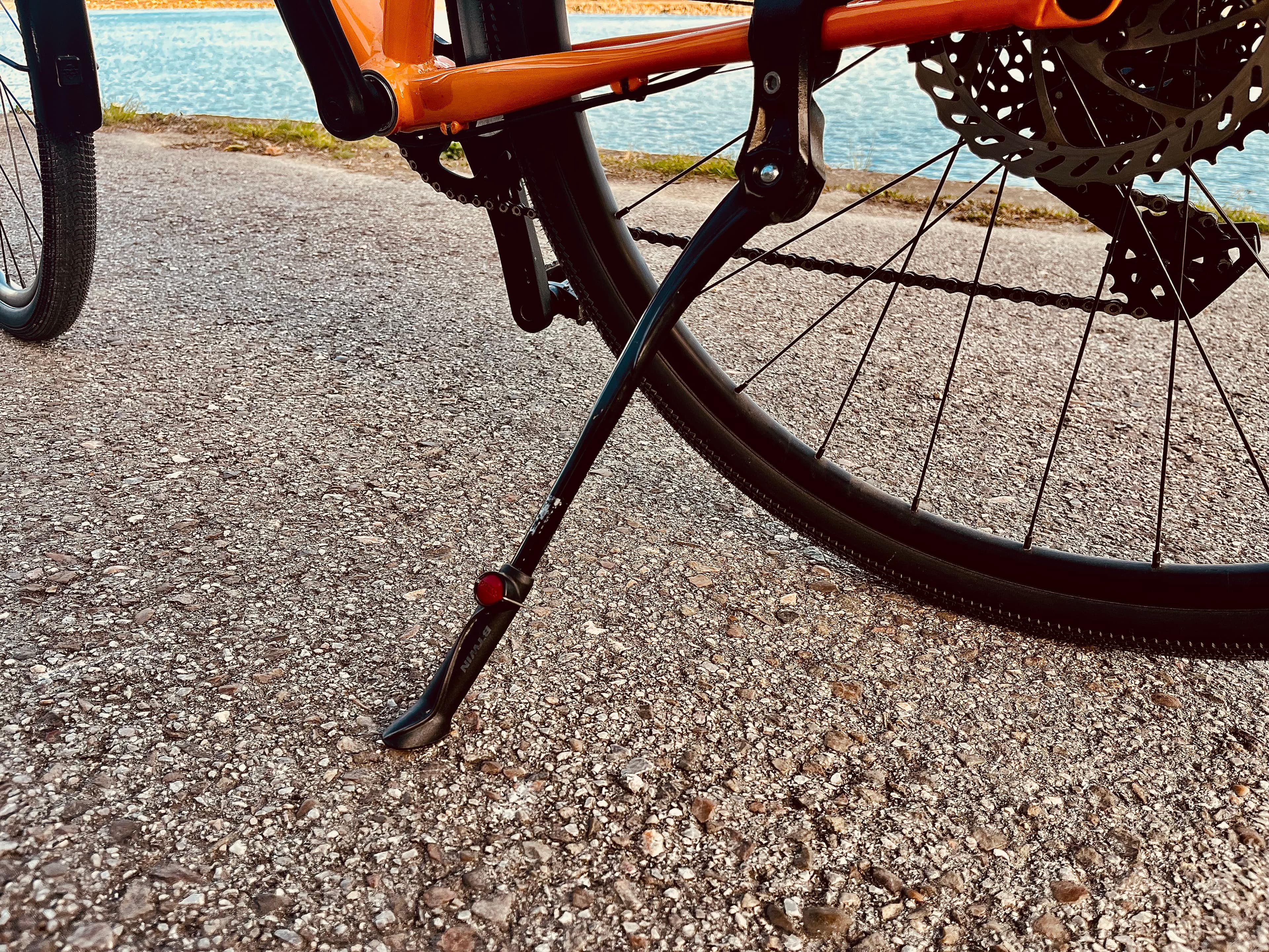 Pata de cabra de la bicicleta