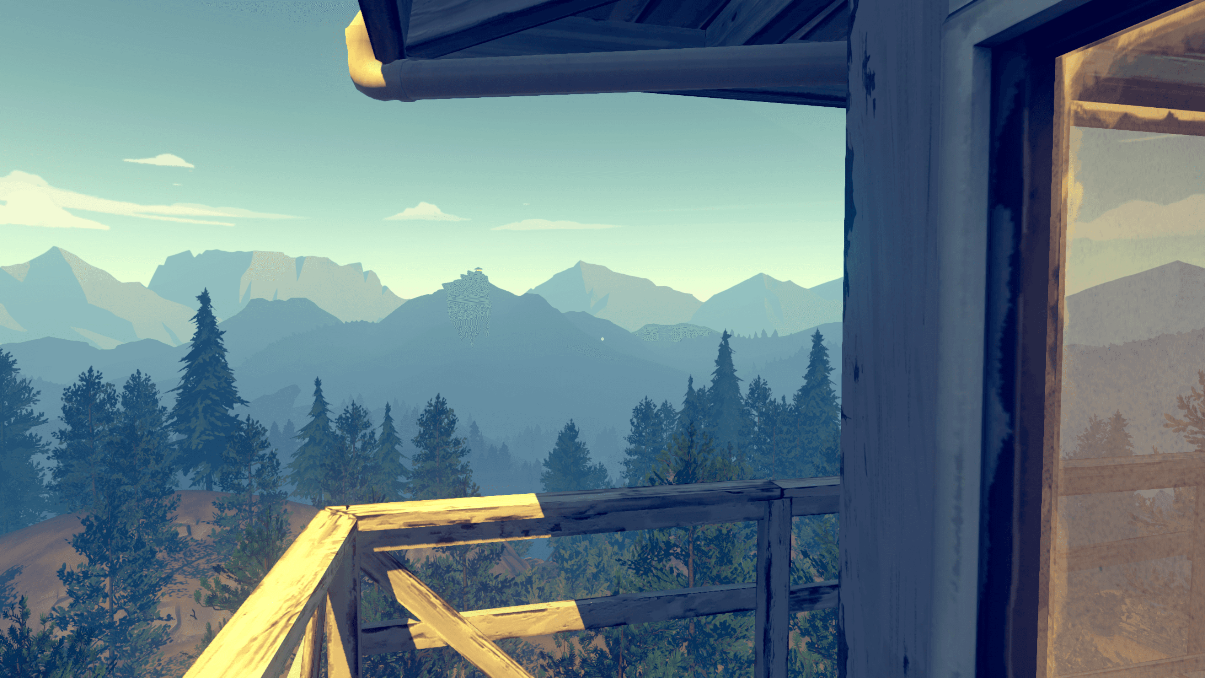 Firewatch: puesto principal de 'Two Forks'