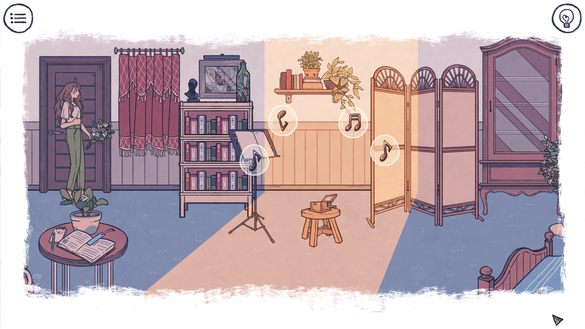 Eda en un su apartamento